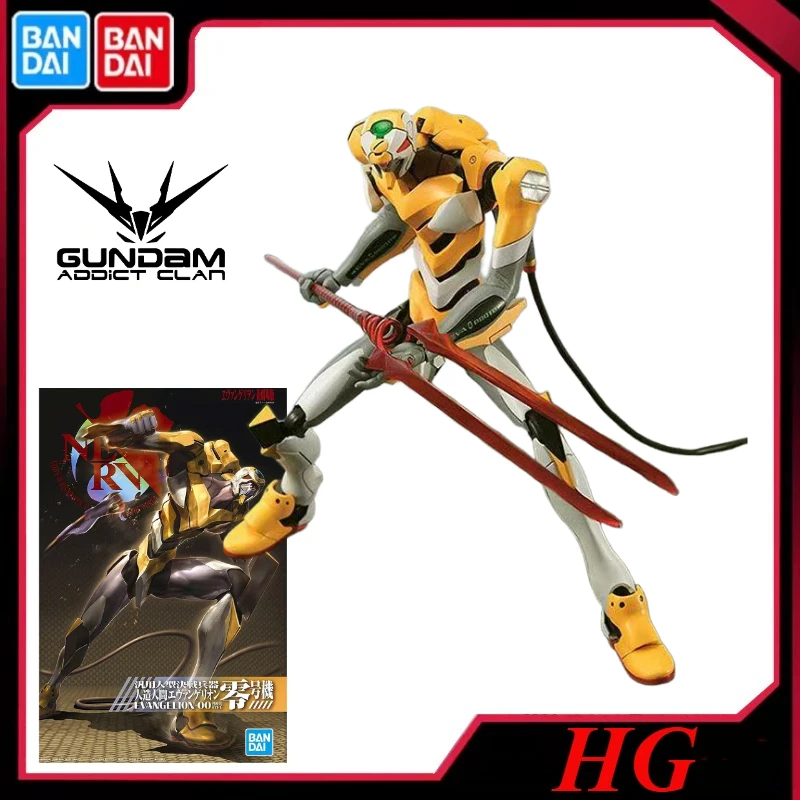 

In Stock Bandai Original HG Neon Genesis Evangelion EVA Unit Zero Assembling Model Collection Holiday Gifts Ornaments Mecha Toys