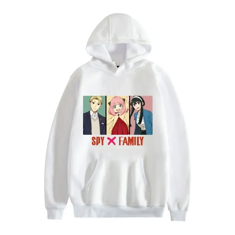 Spy X Family Anime Character Printed Hoodie Fashion Women's Clothing Casual Sports Street Style Trendy Matching Cute