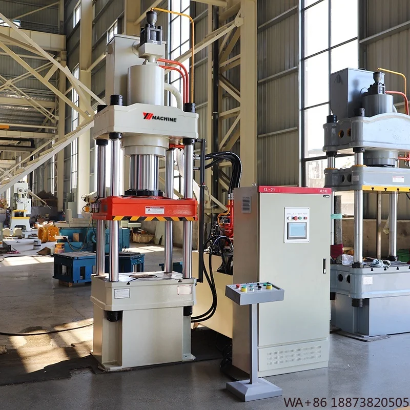 آلة هيدروليكية 100 طن مبتكرة جديدة تزوير الصحافة الهيدروليكية سعر المهنية الصانع أربعة أعمدة الصحافة #3