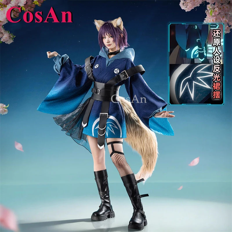 

CosAn Anime Cosmic Princess Kaguya! Sakayori Iroha Cosplay Costumes Elegant Gorgeous Battle Uniform Activity Role Play Clothing