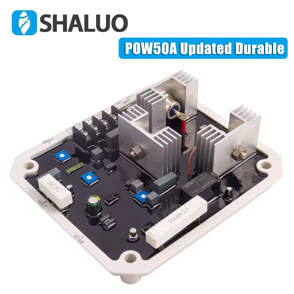 

Universal 30A 35A POW50A AVR Generator Automatic Voltage Regulator Stabilizer Control Module Brush Brushless Generator Parts