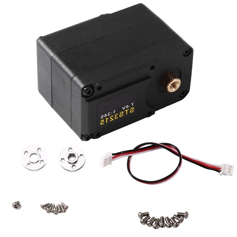 Smart Portable Dual Axis TTL String Servo STS3215-C001 19KG 7.4V For SO-ARM100 Robotic Arm Serial Bus Robot Control Module