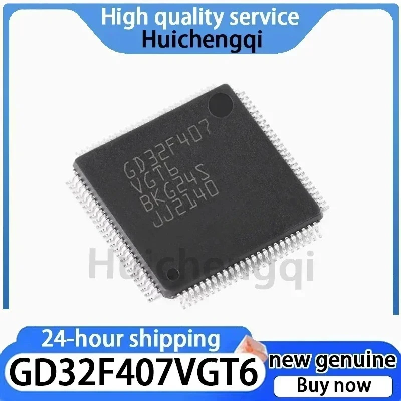 1PCS GD32F407VGT6 LQFP-100 32-bit Microcontroller MCU Chip