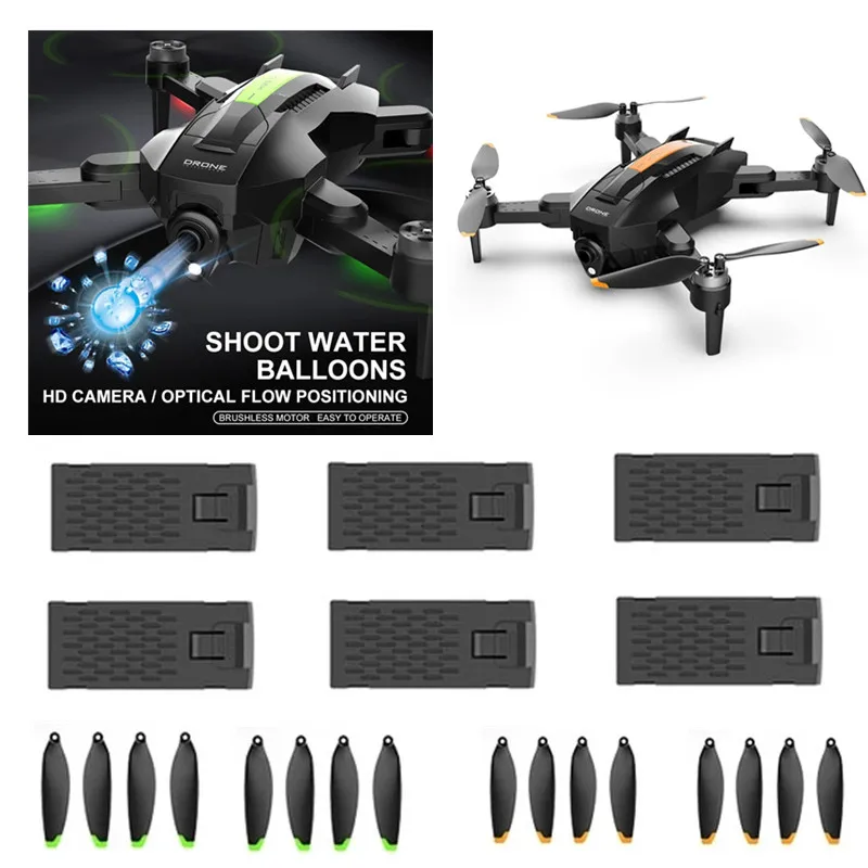 Q5 Water Bomb Remote Control RC Drone Spare Parts 3.7V 1800Mah Battery/Propeller/USB line Q5 X35 Drone Battery Q5 RC Dron Batter