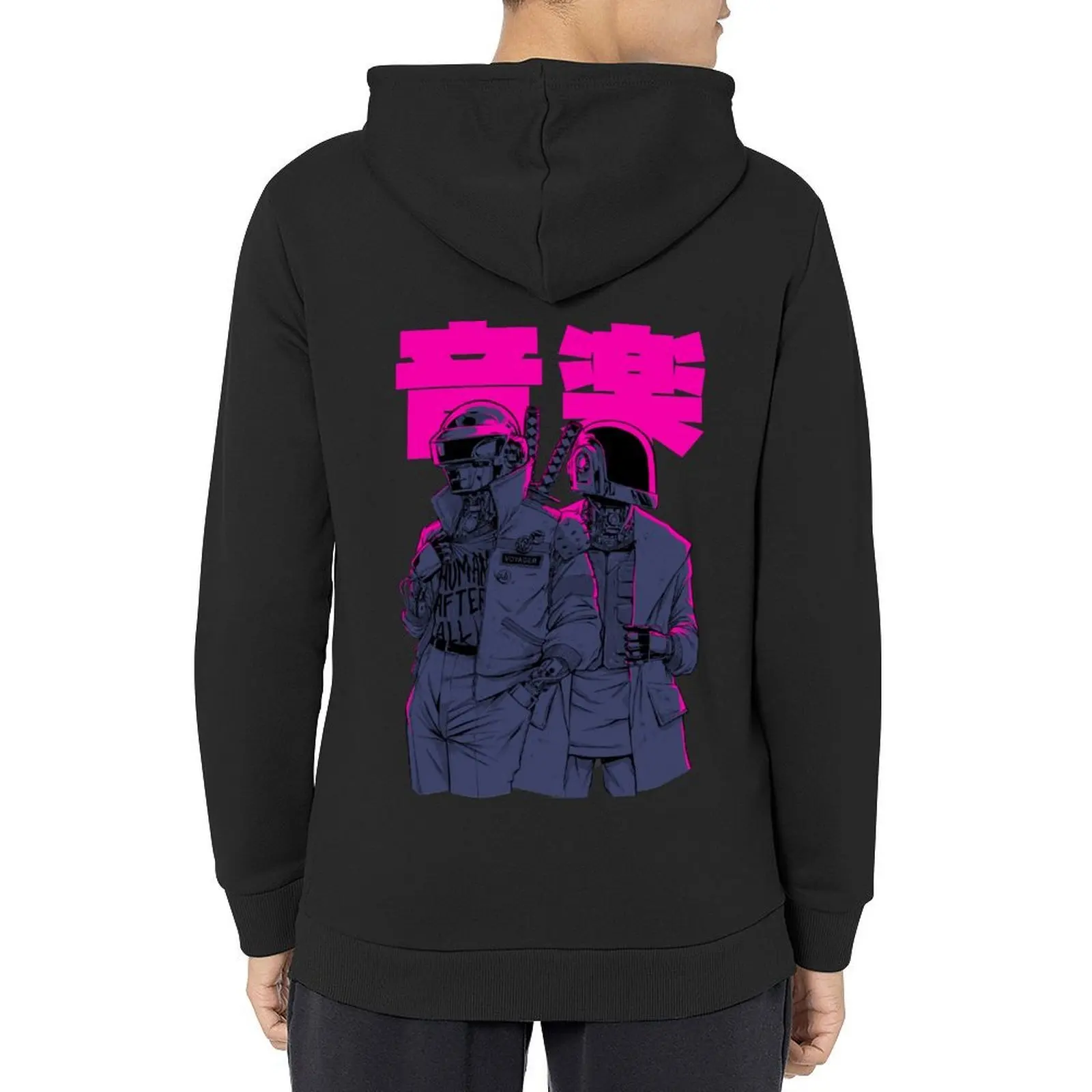 

Daft Cyberpunk Hoodie aesthetic clothing men's clothes men clothing autumn jacket men new in hoodies & sweat-shirt