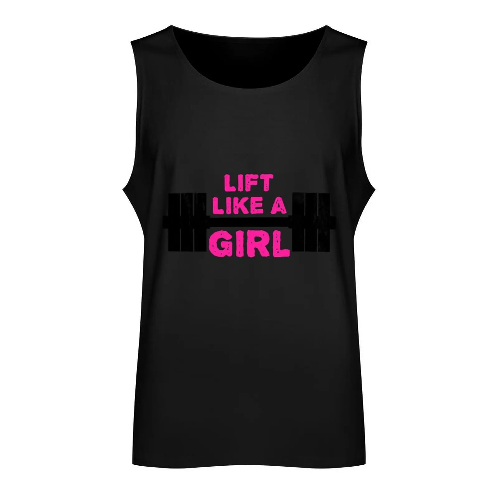 Lift Like A Girl Tank Top anime clothes gym clothes for man Top summer gym clothes man