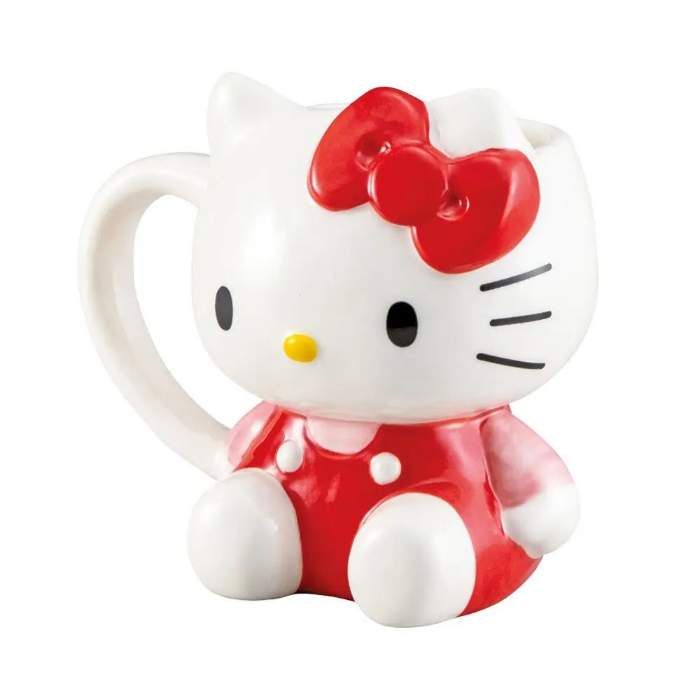 

Hello Kitty Cup Creative Cute High-Value Girl Water Cup Mug Large Capacity Cartoon Ceramic Cup For Home Decor Birthday Gifts