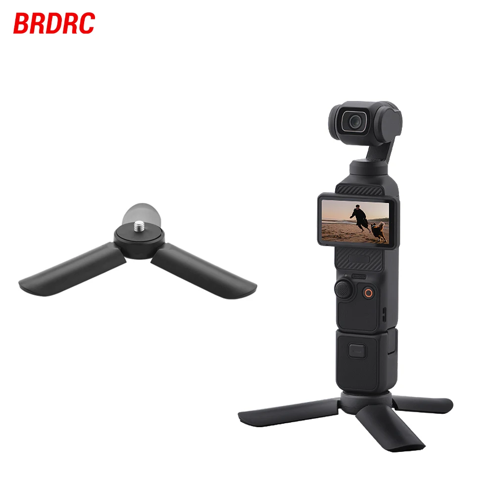 Desktop mini Tripod for DJI Pocket 3 Handheld Gimbal Phone Stabilizer Holder Stand Base for Insta360 ONE X2/X3