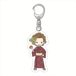 Anime Cosplay Keychain Asta Yuno Noell Cartoon Figure Acrylic Metal Key Chain Bag Charm Decoration Fashion Jewelry