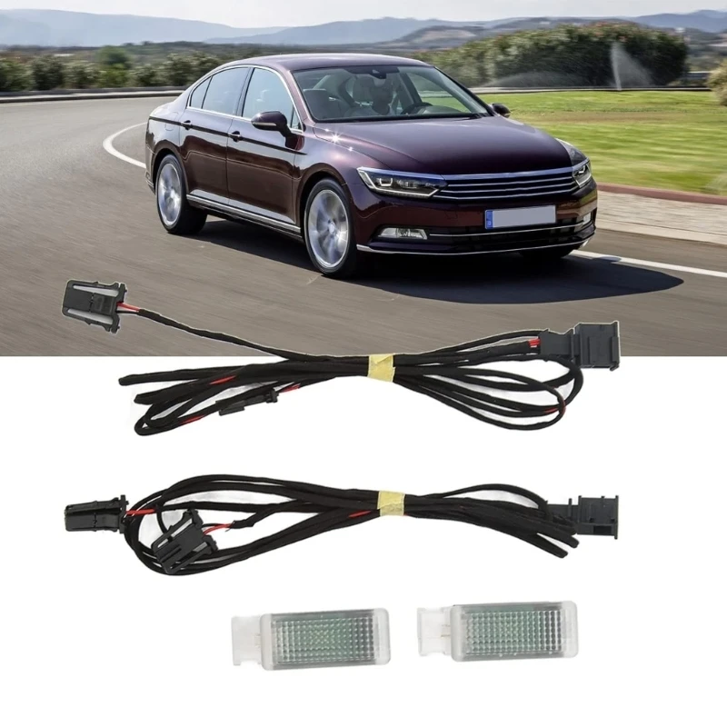 

P5ED Энергоэффективная светодиодная лампа для ног низкой мощности и высокой мощности для оформления атмосферы автомобиля