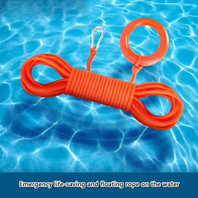 

Спасательная веревка Спасательная вода Плавающая веревка Кольцо для плавания Куртка Веревка для борьбы с наводнением Противопожарная защита от наводнения Спасательная страховочная веревка