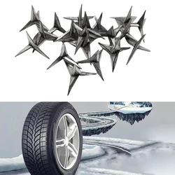 20PCS Tire Tyre Puncture Nail Spikes Rustproof Corrosion Resistant Anti-Theft Security Car Vehicle Auto Puncture Nails Accessory