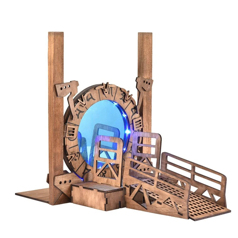 

Stargates Bookend Galaxy Gate Bookends Creatives Cross-Border Time Tunnel Magical Portal Bookends For Office Book Shelf