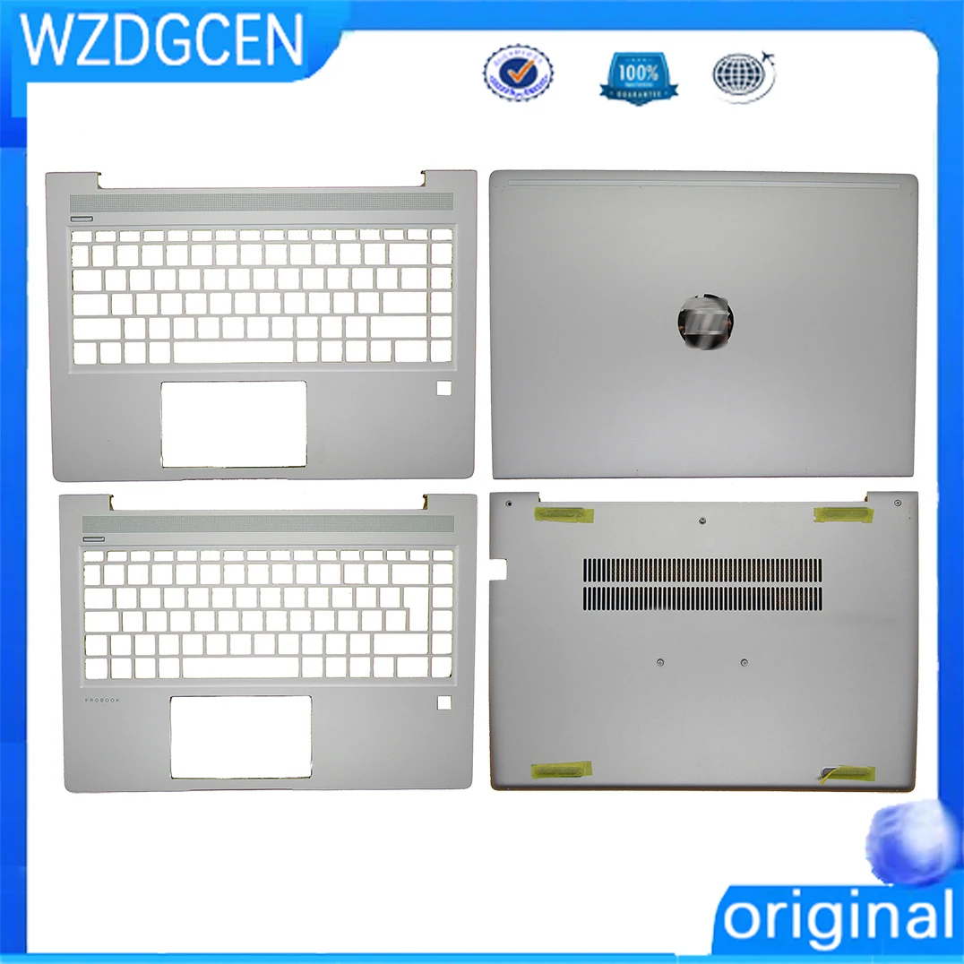 

NEW LCD Back Lid Cover Top Case For HP Probook 440 G7 445 G7 zhan 66 14 G3 Laptop Case Palmrest Bottom Shell Housing Silver