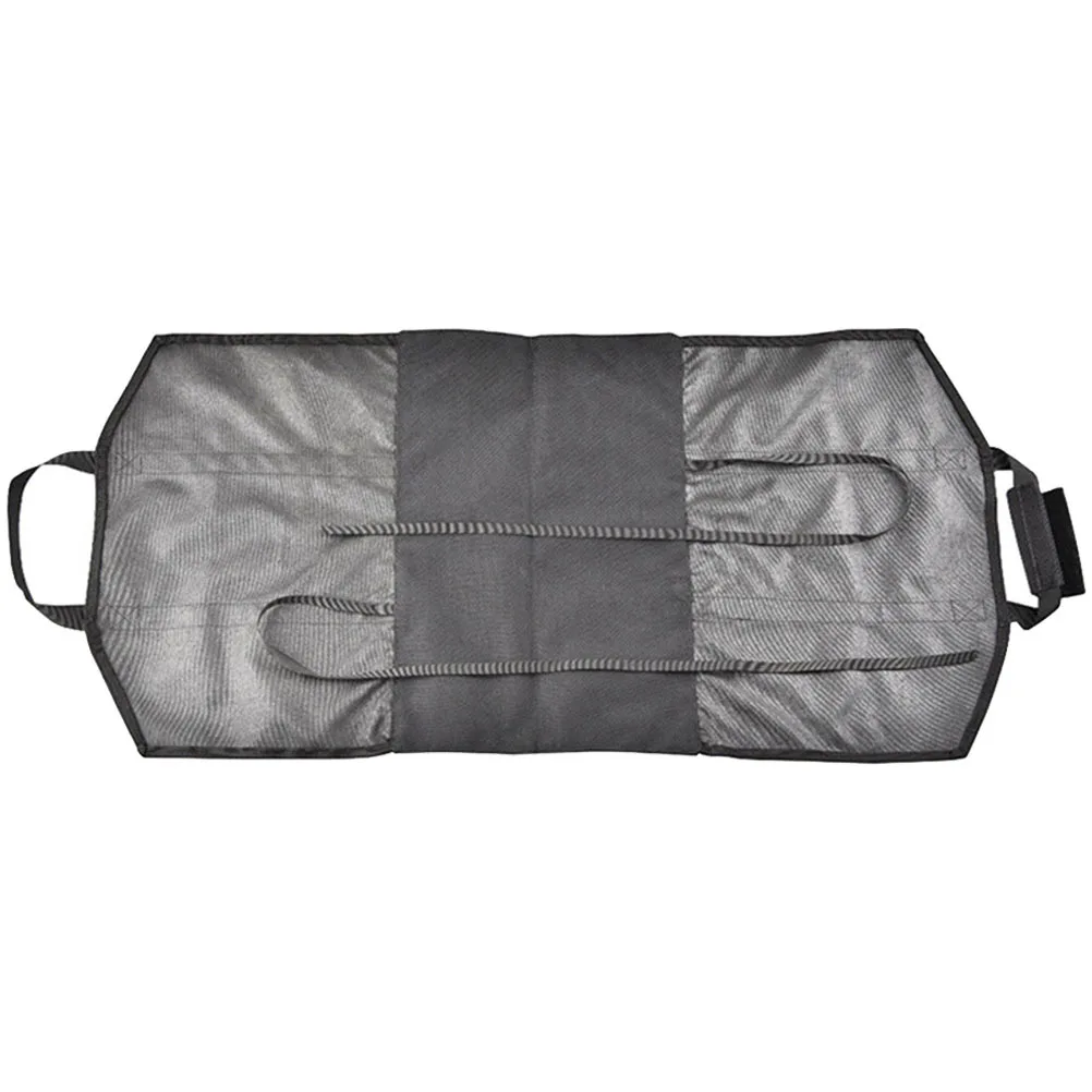 

1pc Firewood Tote Bag Heavy Duty Log Carrier Padded Handles Large Capacity Folding Storage For Camping Wood Transport Outdoor