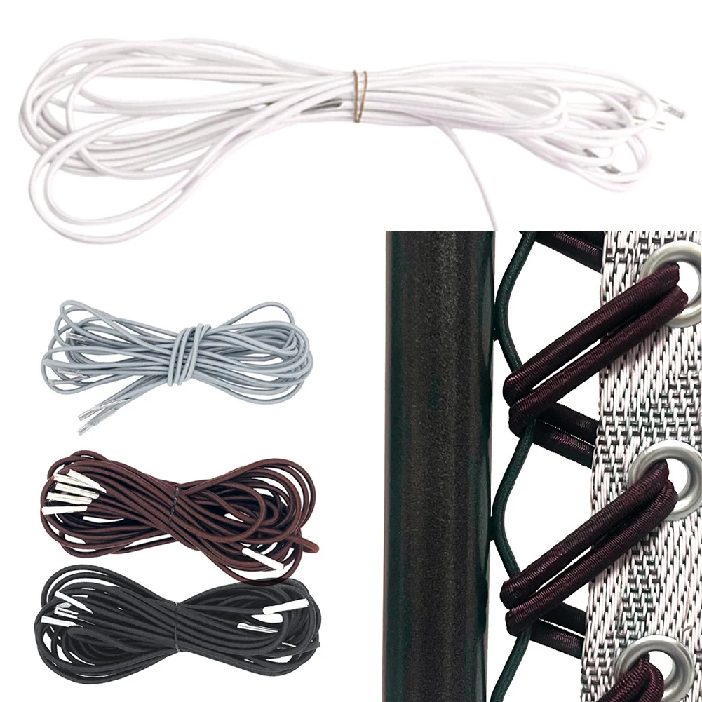 Cuerda elástica para sillas de cubierta, cuerda de amarre para silla de salón, accesorios de 220cm y 140cm, 4 unidades