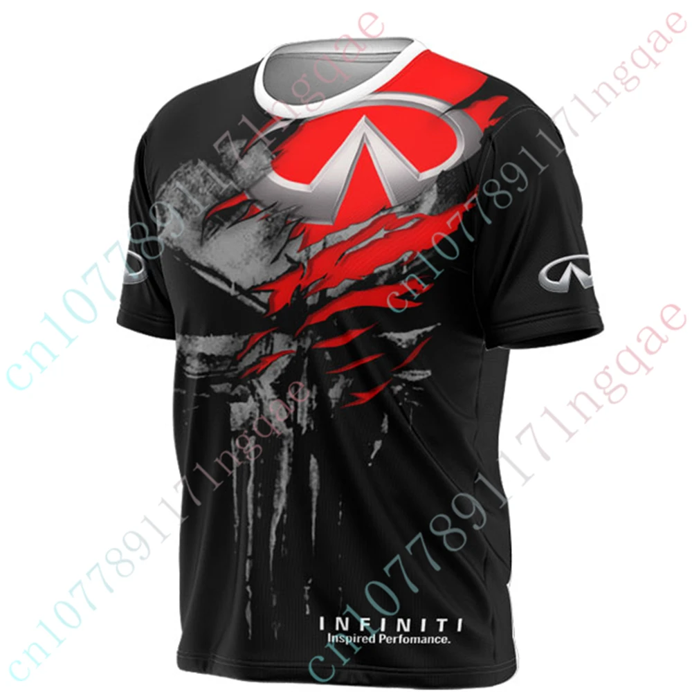 Infiniti Clothing Harajuku Short Sleeve Top Anime Oversized T-shirt Casual T Shirt For Men Women Unisex T-shirts Custom Logo