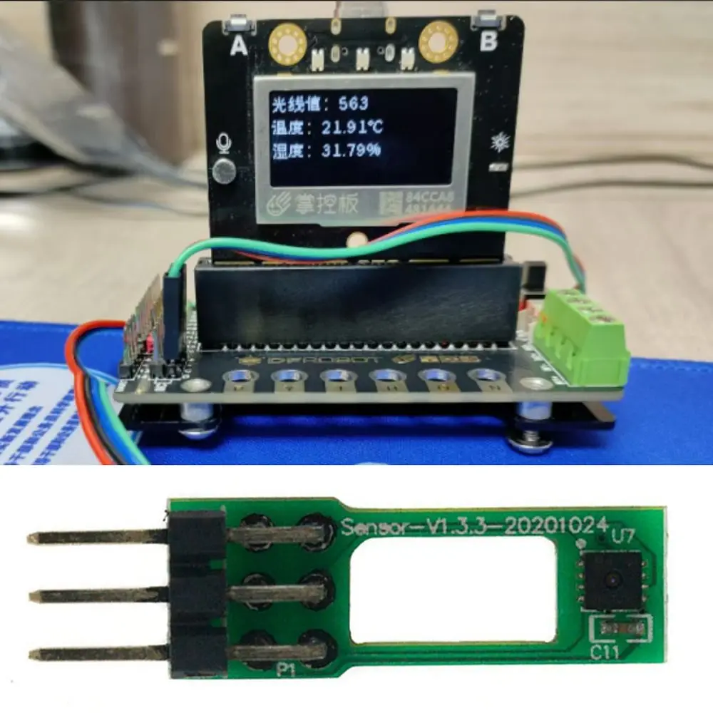 SHT31 Module Temperature Sensor 2.4-5.5V Low Power Consumption Humidity Sensor I2C Communication Fast Response Digital Sensor