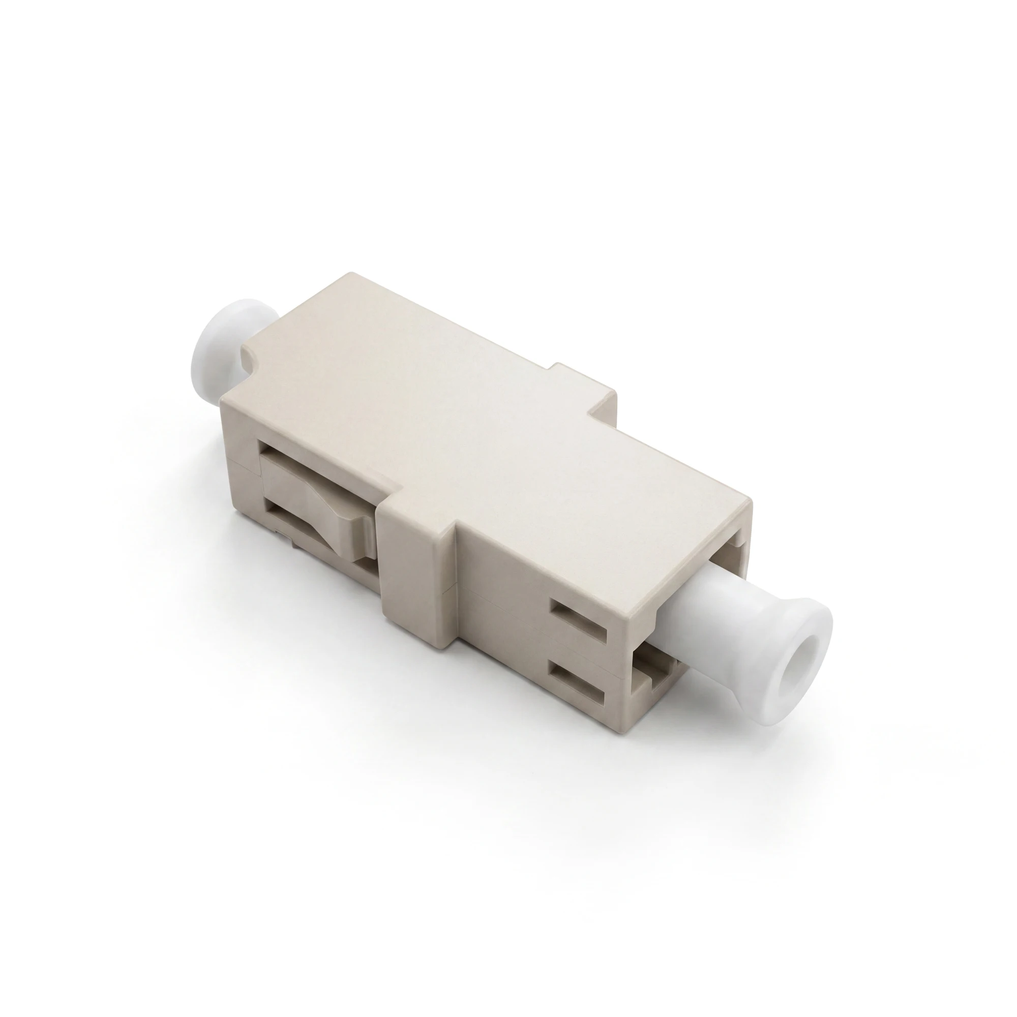 100PCS Fiber Optic Adapter LC Connector Couplers Simplex and Duplex, For Multimode OM3 OM4 Fiber Optic