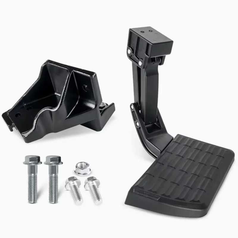 

PT392-34231 Retractable Rear Bumper Foot Step T-Step BedStep Pedal For Toyota Tundra Pick-up Truck Road Tailgate Ladder Tool