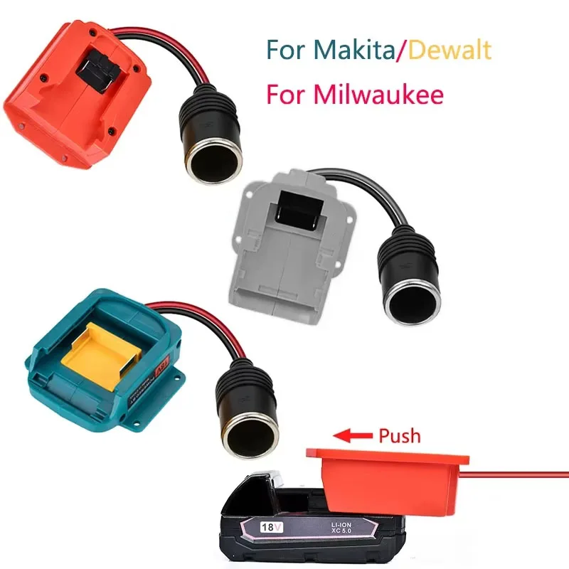 

НОВЫЙ адаптер для аккумулятора Power Wheels для аккумулятора Makita/Dewalt/Milwaukee 18 В, понижающий преобразователь мощности 18 В-12 В для радиоуправляемого автомобиля DIY