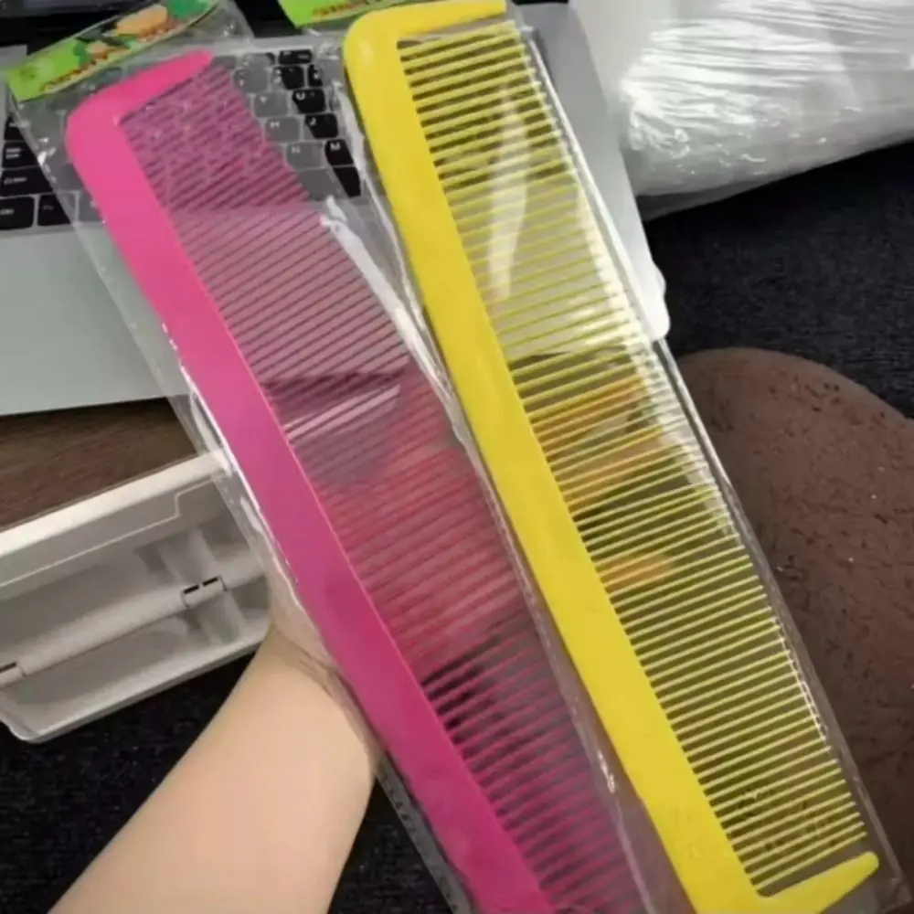 Gifts Plastic Giant Comb Giant Hair Detangling Massage Straight Hair Comb Massage Combs Stress-relieving Toys