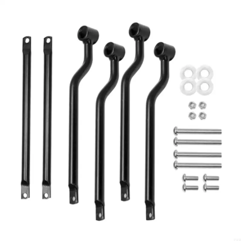 Soportes de montaje de barra de soporte para alforjas de motocicleta aptos para la mayoría de motocicletas