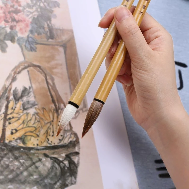 Professional Chinese Calligraphy Brush Set Mixed Hair  Beginners Practice Chinese Painting Art Supply Kit Calligraphy Set