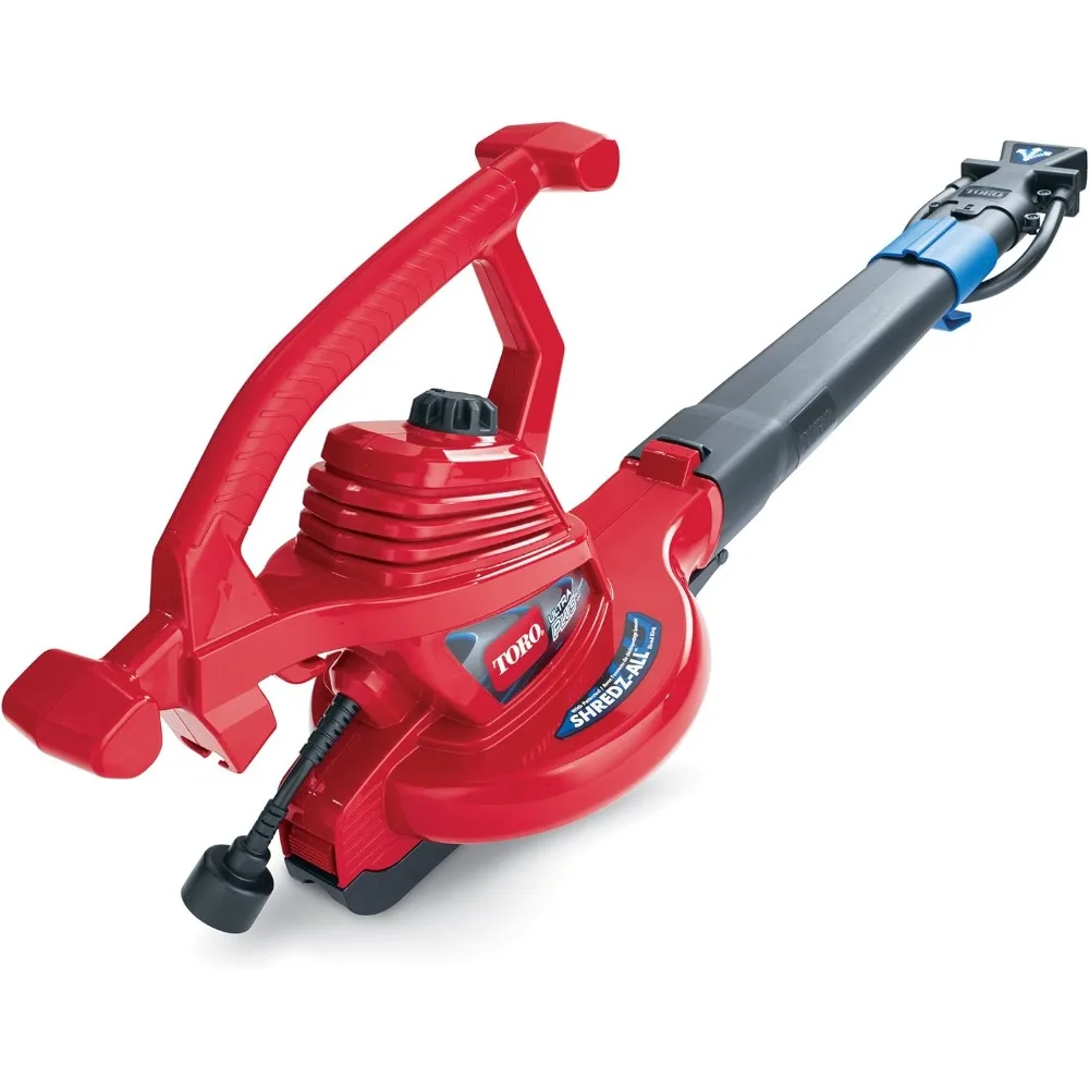 

51621 UltraPlus Leaf Blower Vacuum, Variable-Speed (up to 250 mph) with Metal Impeller, 12 amp,Red