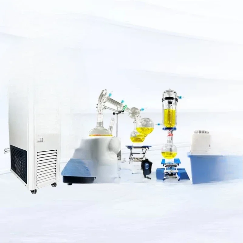 Laboratory Extraction Evaporation System, Lemongrass and Rose Hydrosol Extraction Equipment