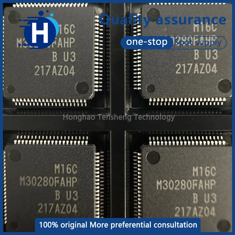1 piece of high-quality M30280FAHP M30280 LQFP80 surface-mount IC 16-bit microcontroller chip