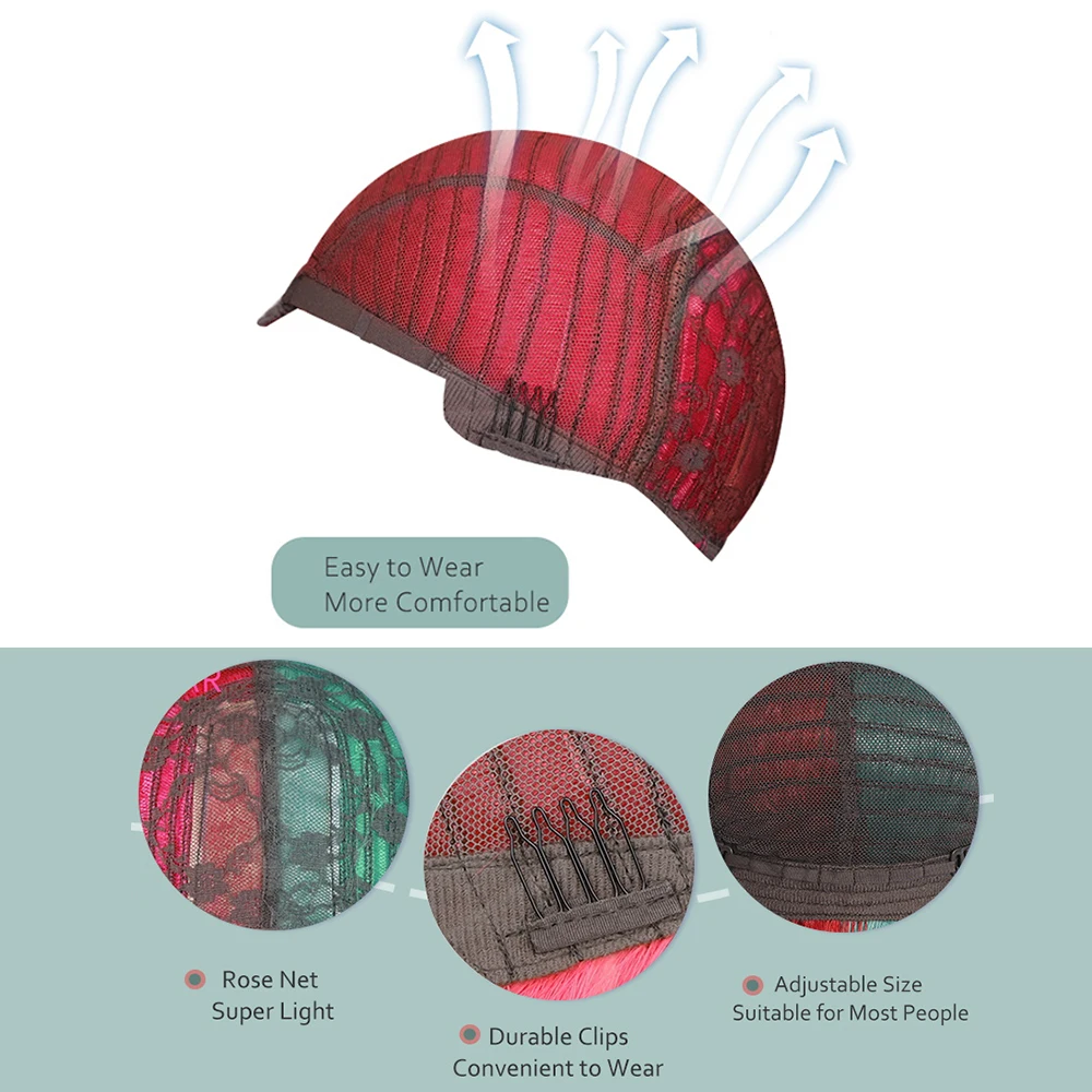 Half Red and Half Green Wig with Bangs for Women, Short Wavy Curly Bob Wig Synthetic Colored Wig Party Cosplay Christmas Wigs