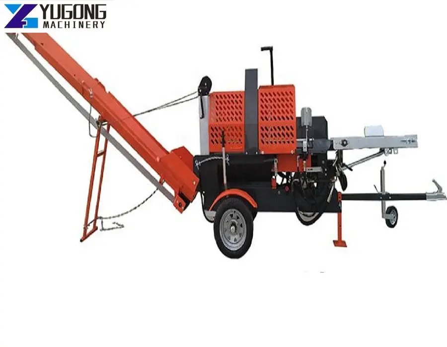 Automatic Firewood Processor  Log Splitter Firewood Cutting Machine Firewood Splitting Processor/Wood Log Splitter/Wood Cutter