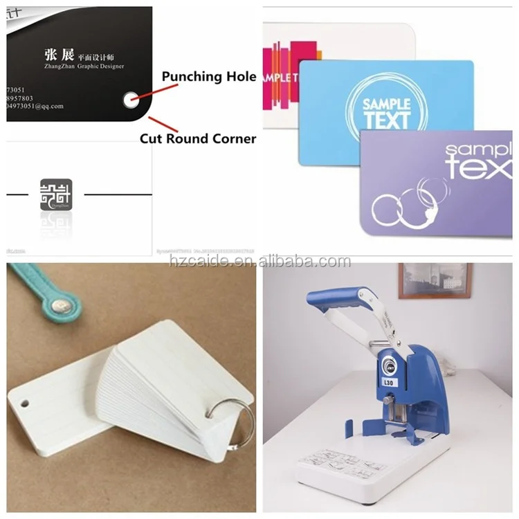 Machine de découpe manuelle pour coins arrondis WD-30