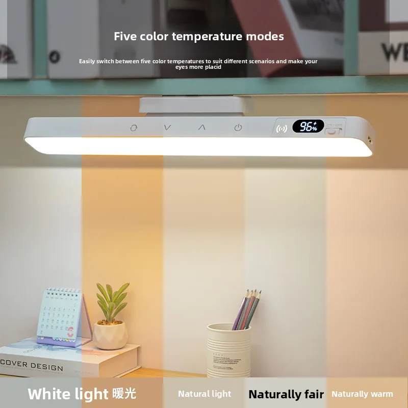 Neue Wand Lampe Schrank Licht Batterie Display Touch Licht Bar Drahtlose Akku Atmosphäre Nachtlicht