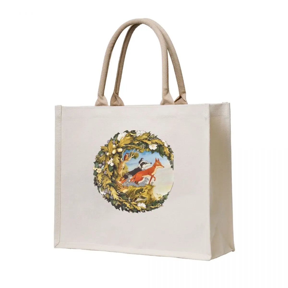 

Animals Of Farthing Wood Classic Design Classic Tote Bag Handbags Portable shopping bag Canvas bag for women