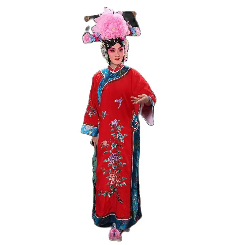 Qing Dynasty Princess Costumes For Women Royal Clothing Halloween Cosplay Opera Gown Elegance Oriental Stage Wear