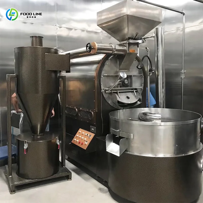 Custom 60kg Professional Coffee Grinding Machine Industrial Coffee Grinder with Best Quality