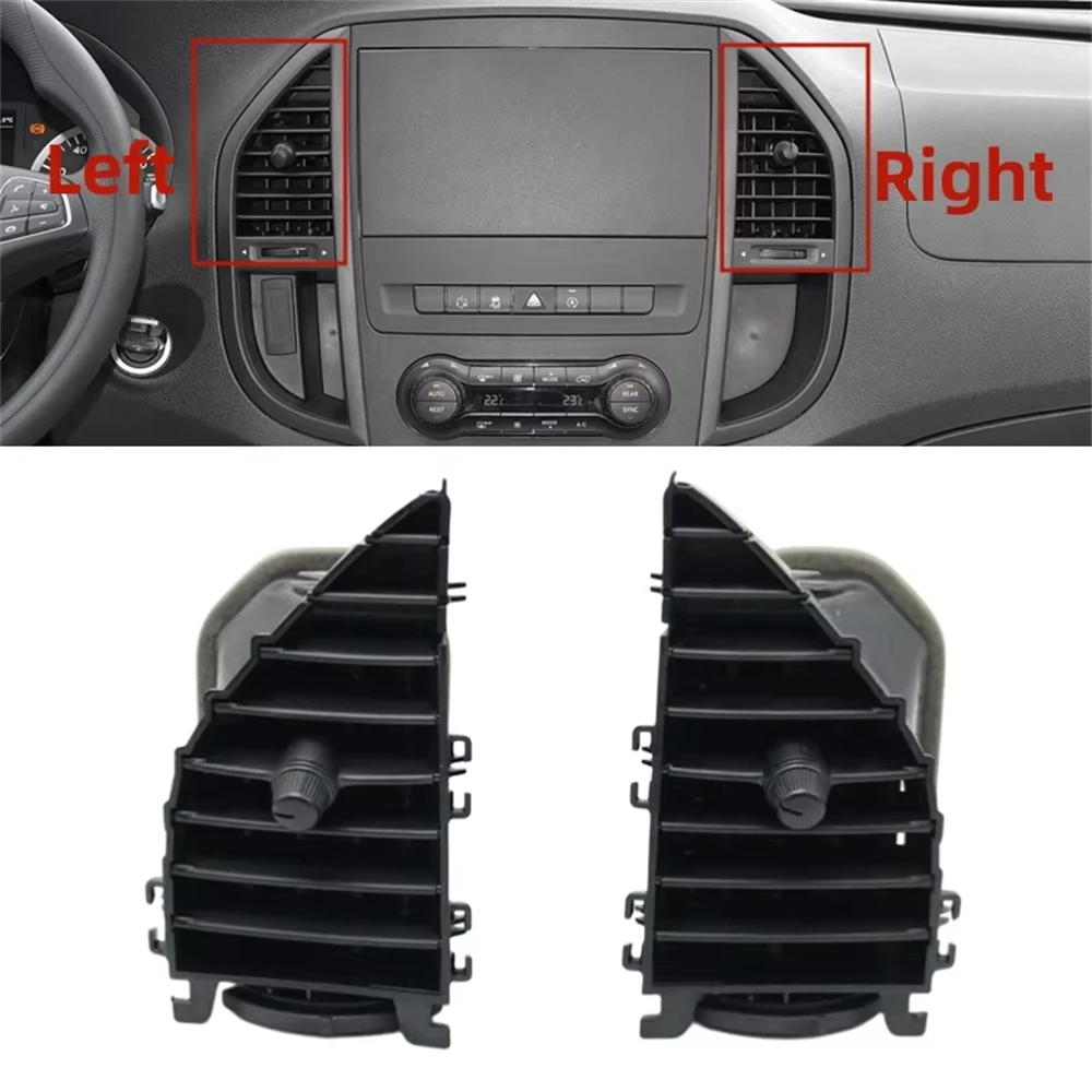 

For Mercedes-Benz Vito V260 W447 W448 Car Front Dashboard Center A/C Grille Vent Air Conditioner Outlet A4478300454 A4478300654