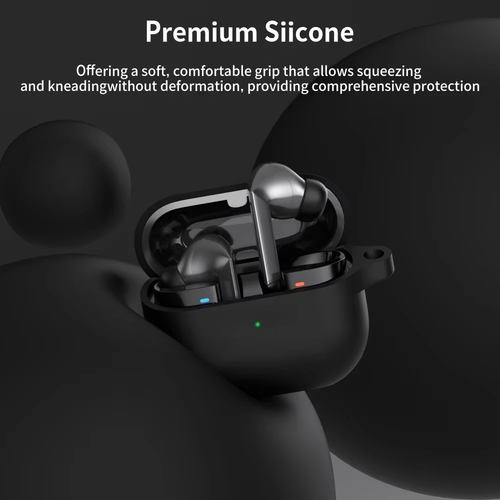 For Samsung Buds 3/galaxy Buds3 Pro Case Silicone Protective Cover For Galaxy Buds 3/buds3 Pro Charging Cases Shockproof Bag