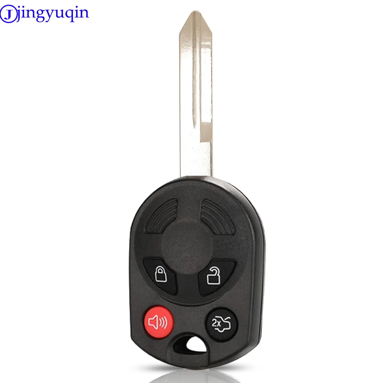 

jingyuqin 10ps 4B Remote Key Case Shell For Ford MercuryMariner Lilan Lincoln Navigator MKX MKZ Edge Fusion Mustang Taurus