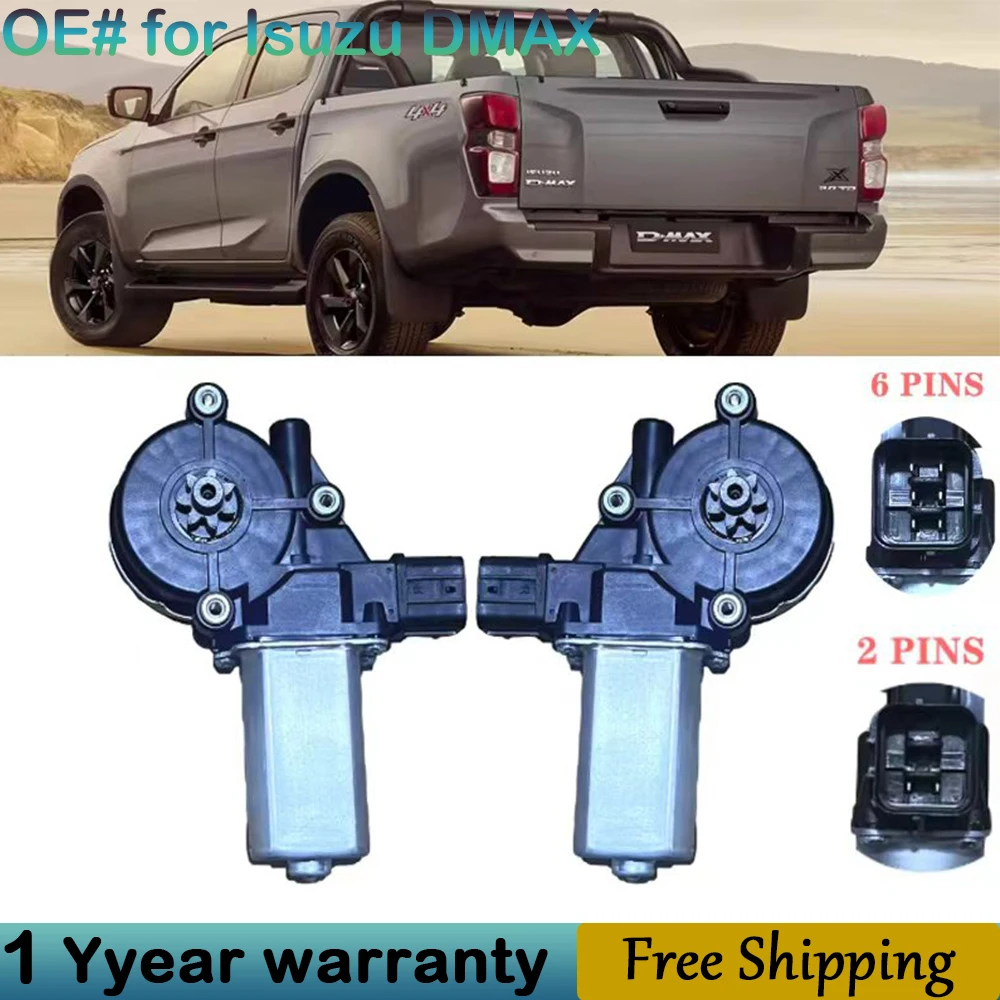 มอเตอร์กระจกไฟฟ้ารถยนต์ ด้านหน้า ซ้าย ขวา สำหรับ Isuzu DMAX 2012-2019 8981607230 8981607240 อะไหล่ 8-98160724-0
