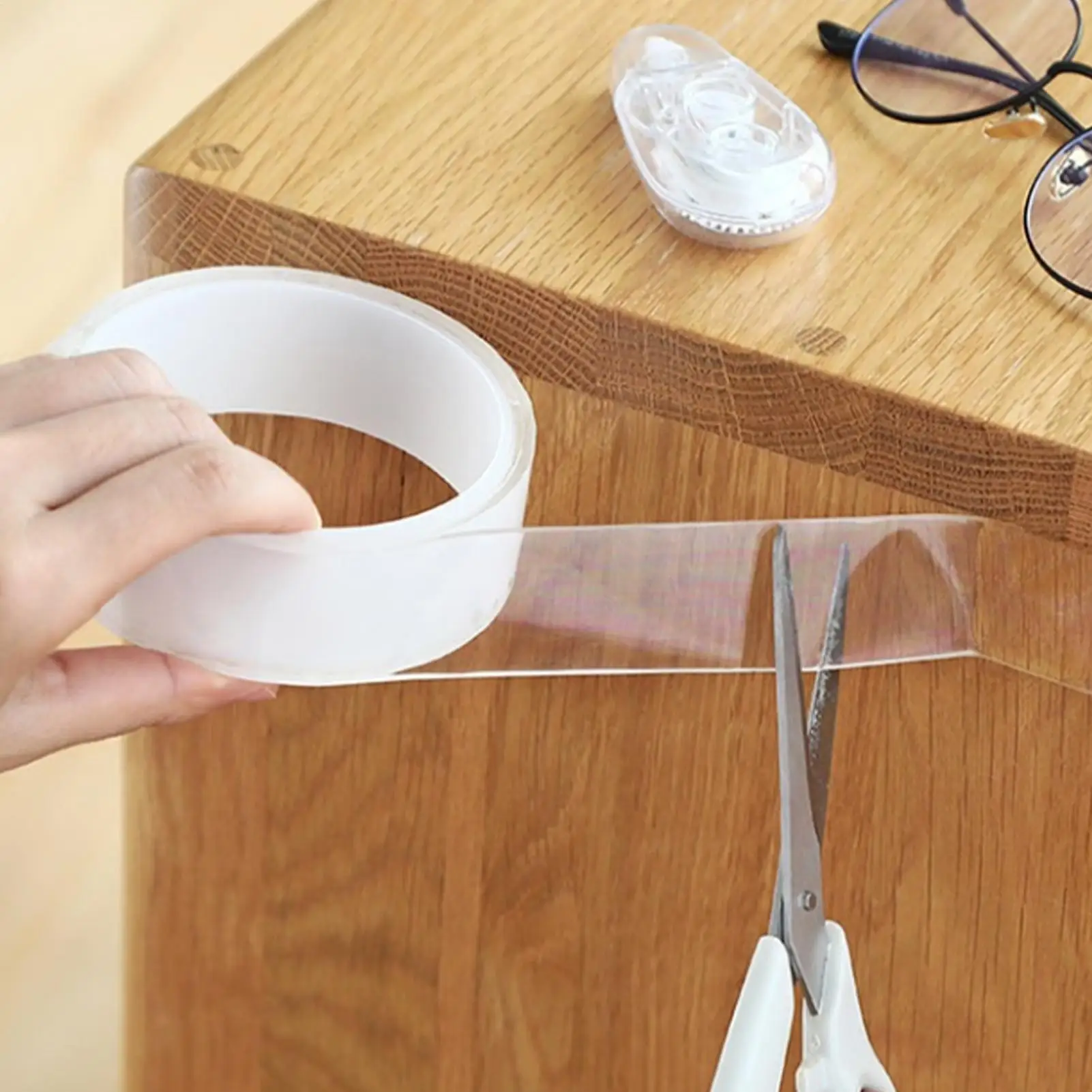 1/2/3 m Waterproof Traceless Strip Nano Tape Extra Strong Double-sided Adhesive Tape Extra Strong Glue Two Face Masking Tape