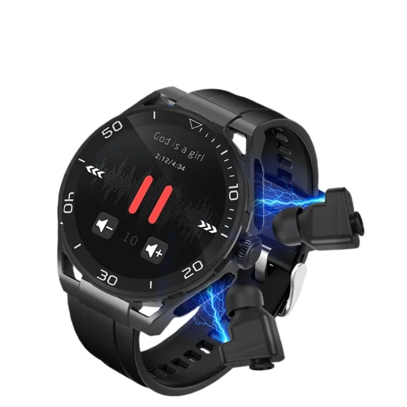 

Q11AI translation headset watch 2-in-1, smart watch 32GB large screen Bluetooth call