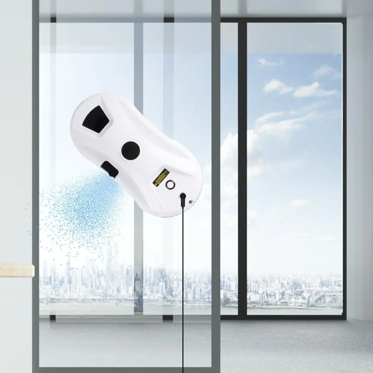 Window Cleaner Robot with Ultrasonic 5600PA Auto Water Glass Cleaning Automatic Smart Robot Cleaner,Window Vacuum Cleaner
