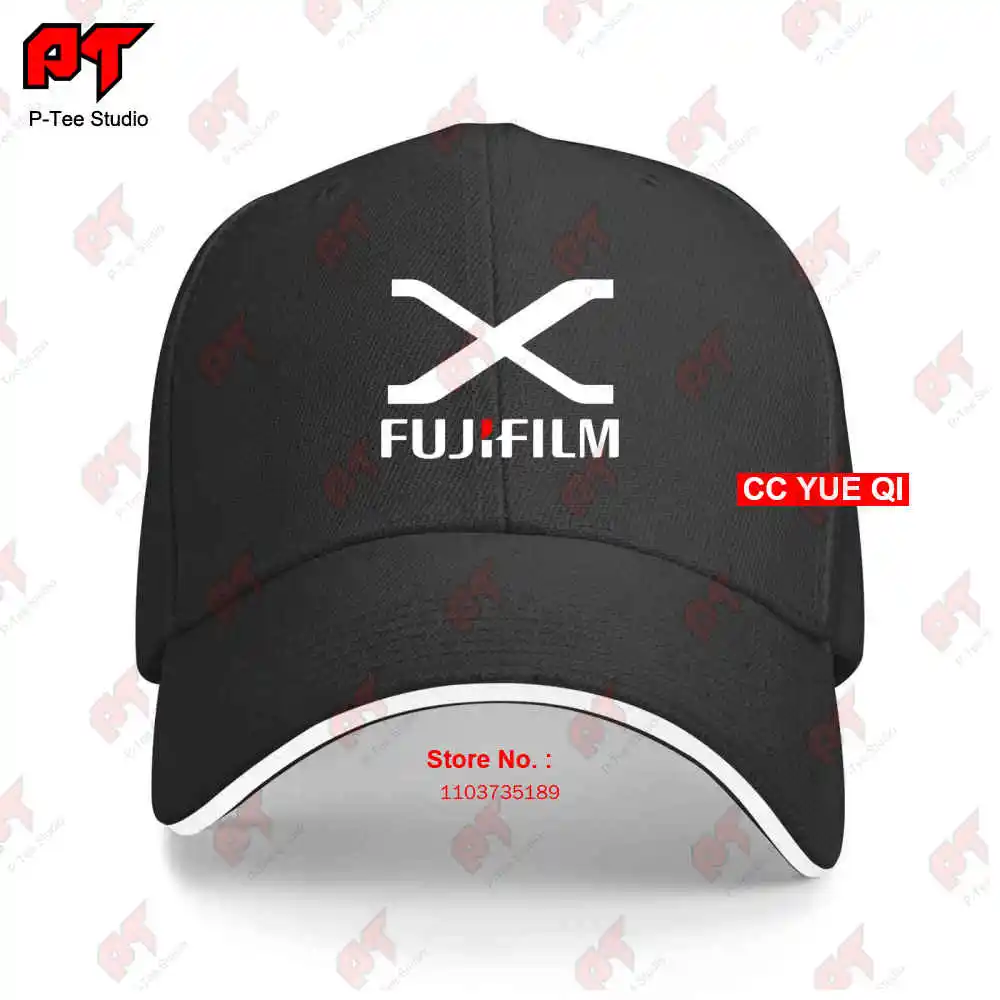 Fujifilm Camera Logo X Series Czapki z daszkiem Truck Cap 9IP8