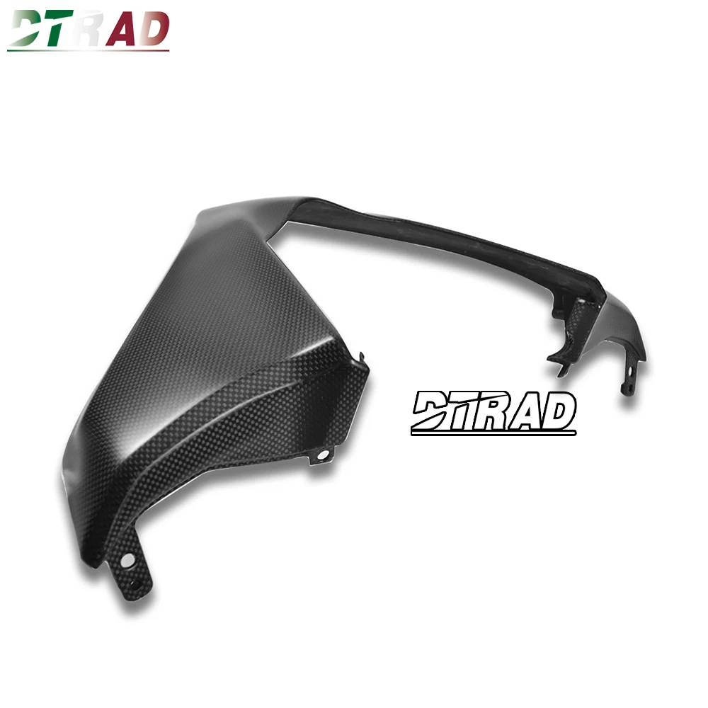 For DUCATI Multistrada V4 V4S Pikes Peak / RS / Rally 2021-2024 2025 Carbon Fiber Front Fairings Upper Headlight Head Nose Cover