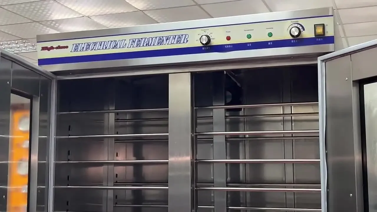 Mesin Fermentasi Roti Pintu Ganda Mesin Proofer Adonan Roti Fermenter Mesin Proofer Adonan