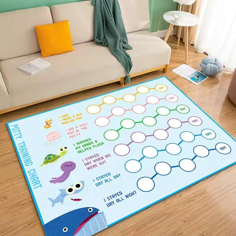 Children\'s Climbing Mat City Traffic Maze Puzzle Crawling Early Education Game Carpet Bedroom Room Decoration Non-slip Carpet