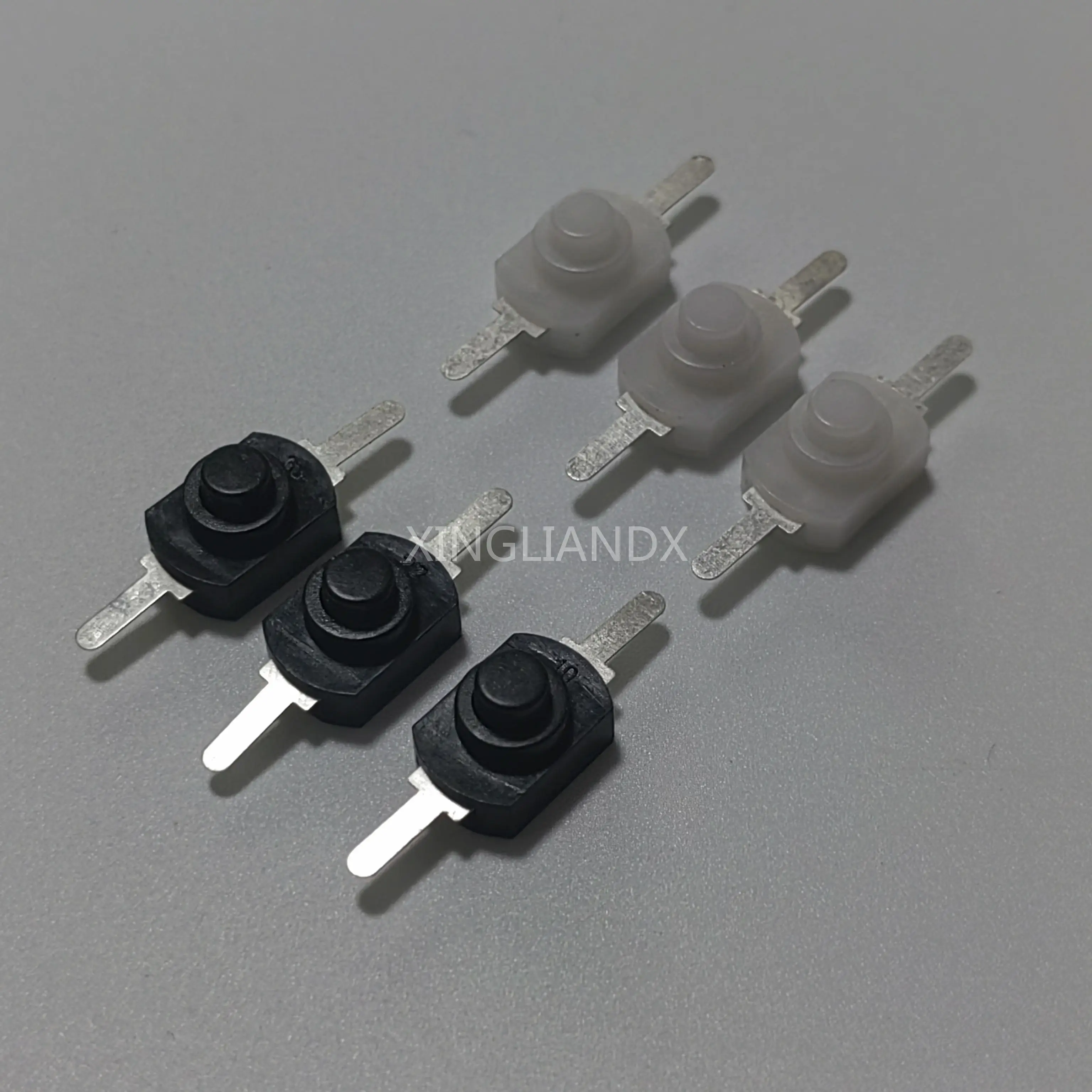 

1000PCS 12*8MM DC 30V 1A On Off Mini Push Button Switch for Electric Torch 1208YD Self Locking Black White